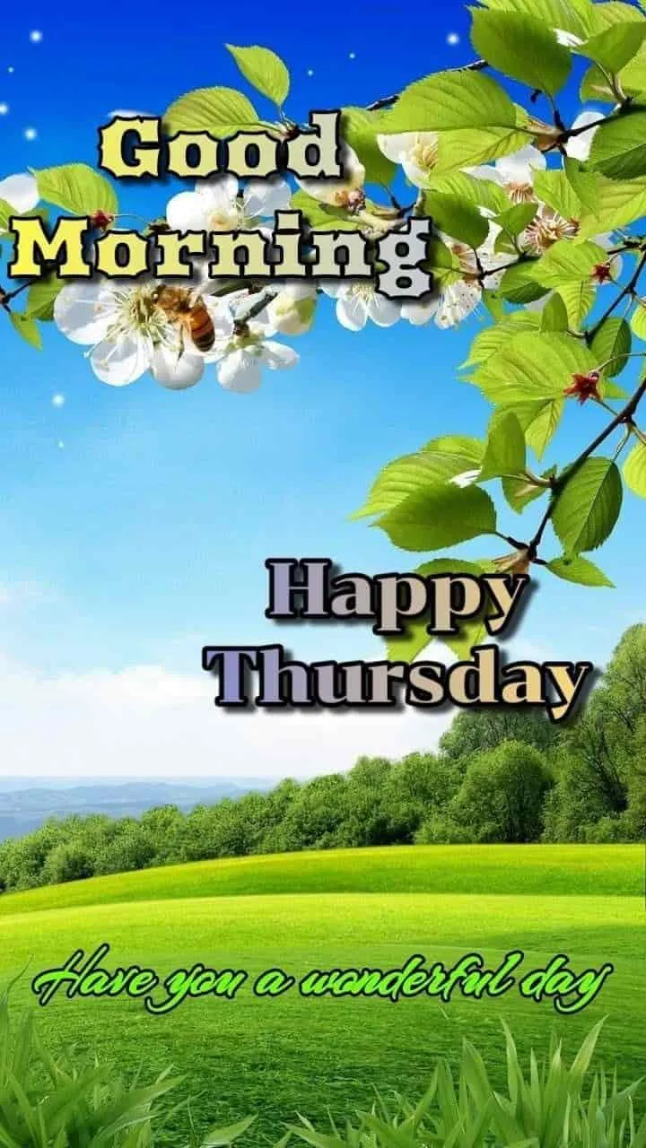 Good Morning Thursday Images For Whatsapp